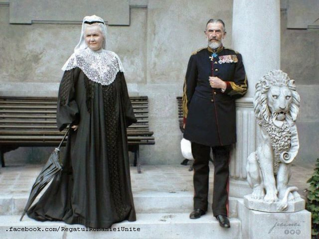 Re Carlo I e Regina Elisabetta di Romania