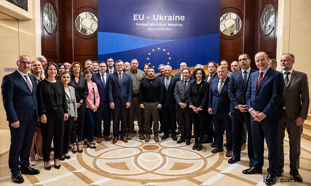 EU-Außenministertreffen in Kiew