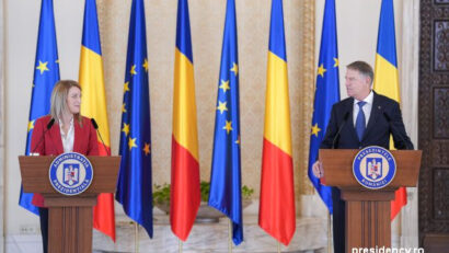 Visit by the European Parliament president to Bucharest