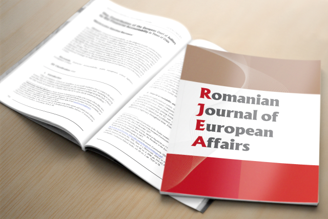 Romanian Journal of European Affairs – ediția de vară 2018