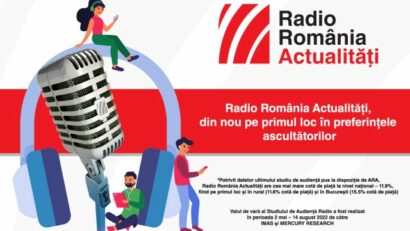 Radio România Actualități, din nou pe primul loc