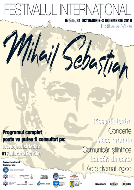 פסטיבל "Mihail Sebastian 2019"