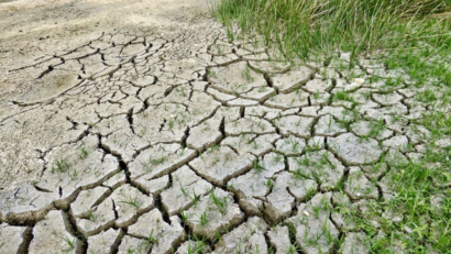 Severe drought in Romania
