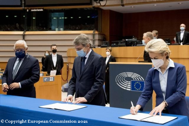 Declaraţia comună asupra Conferinţei privind viitorul Europei, semnată