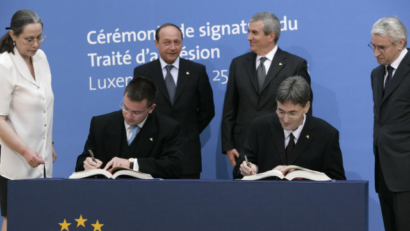 10 anni da firma Trattato adesione Romania all’UE