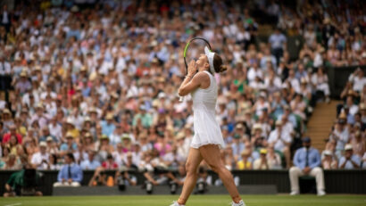 Tennis: Rumänin Simona Halep spielt im Wimbledon-Finale