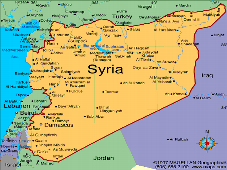 2016年4月8日：叙利亚，持续已经五年的冲突