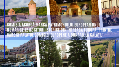 Marca patrimoniului european pentru 12 situri istorice