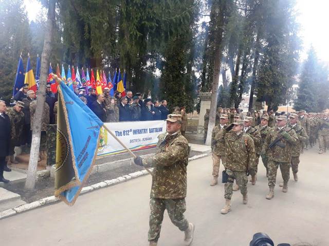 Ceremonia de repatriere din Afganistan a Batalionul 812 ‘Şoimii Carpaţilor’