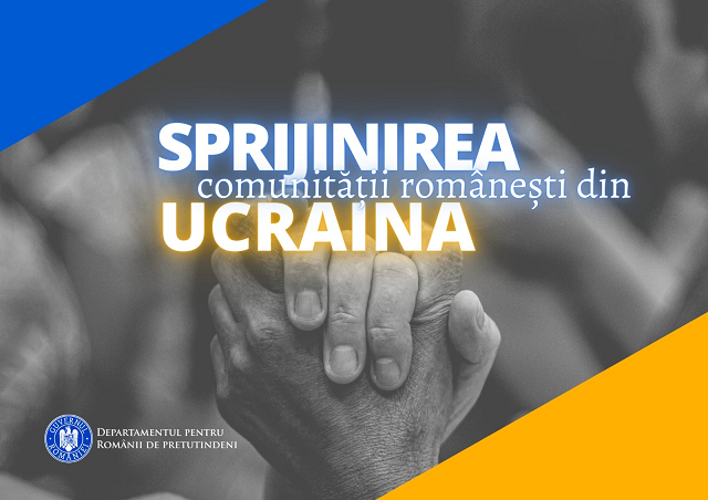 DRP lansează Programul Sprijinirea comunităților românești din Ucraina