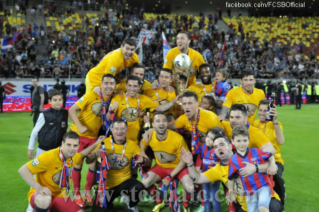 FUSSBALL: Steaua gewinnt 26. Meistertitel