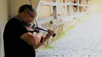 Trubadur la Sighișoara