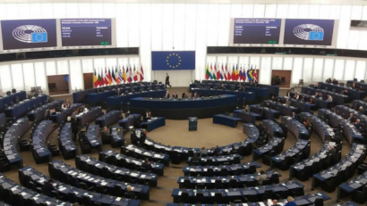 The Romanian Revolution, debated in the European Parliament