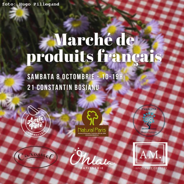 Bienvenue au marché de produits français de Bucarest