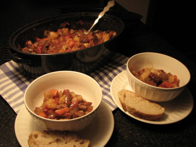 Minced meat stew