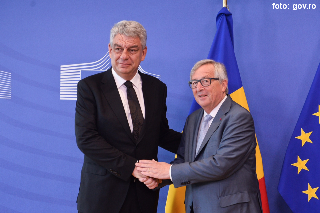 The new Romanian prime minister travels to Brussels