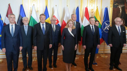 Le Sommet du B9 à Bratislava