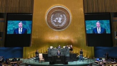 El presidente de Rumanía en la ONU