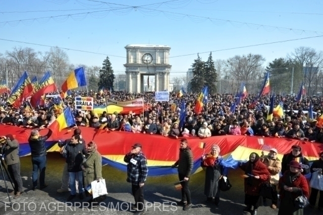 Gran Asamblea de Chisinau dedicada al Centenario de la Unión de Besarabia con Rumanía