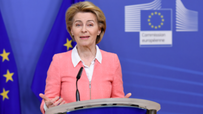 EU-Kommissionspräsidentin hält erste Rede im Europäischen Parlament