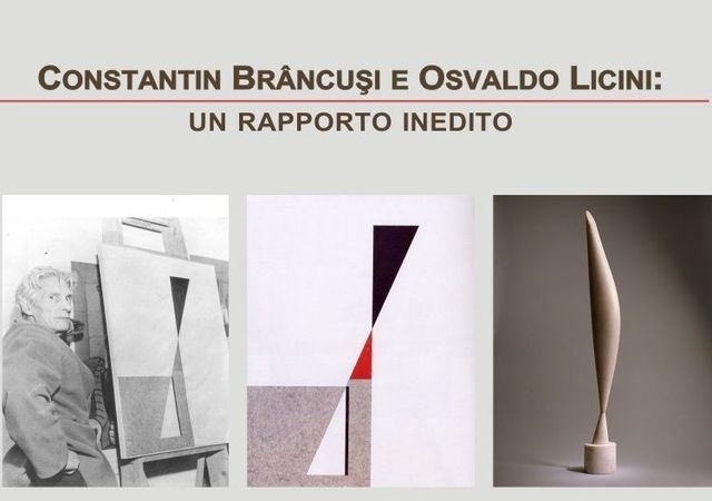 Constantin Brâncuşi e Osvaldo Licini: un rapporto inedito