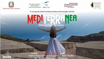 Presidenza UE: Spettacolo di danza “Mediterranea” a Bucarest