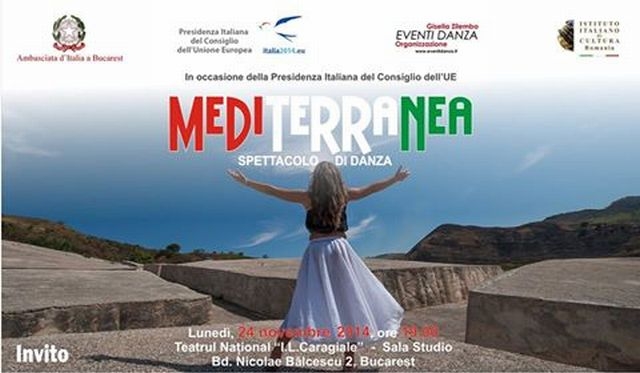 Presidenza UE: Spettacolo di danza “Mediterranea” a Bucarest