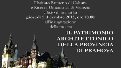 Patrimonio di Prahova, in mostra a Venezia