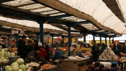 Un jour de marché, palpitation urbaine