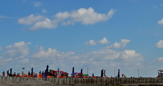 Les plages de la Mer Noire, planètes à terre