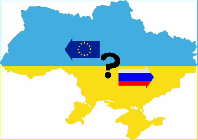 Україна, застрягла між двома світами