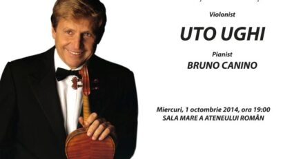 Uto Ughi e Bruno Canino, in concerto a Bucarest