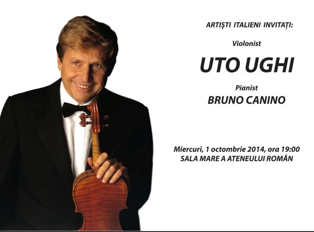 Uto Ughi e Bruno Canino, in concerto a Bucarest