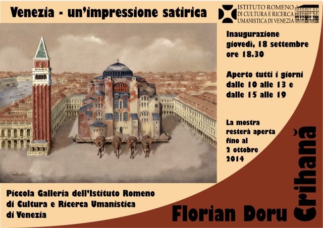 Mostra di caricatura “Venezia – un’impressione satirica”