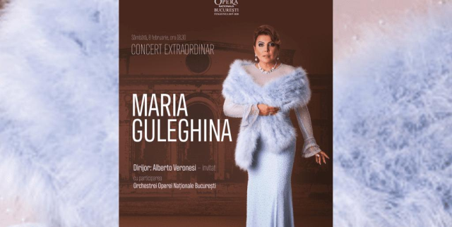 2020年2月15日：女高音玛丽亚·古勒吉纳(Maria Guleghina)在首都歌剧院舞台亮相