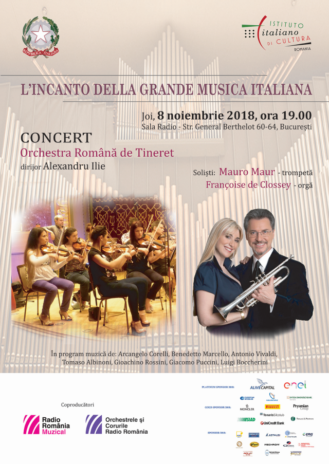 L’Incanto della Grande Musica Italiana in concerto a Radio Romania