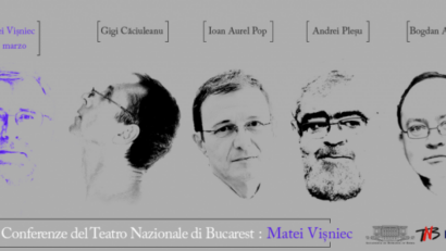 Matei Vișniec apre Conferenze del Teatro Nazionale di Bucarest all’Accademia di Romania in Roma