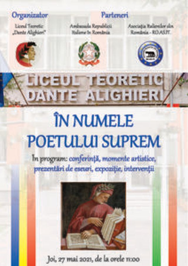 Dante 700: Nel nome del Sommo Poeta, al Liceo Dante Alighieri di Bucarest