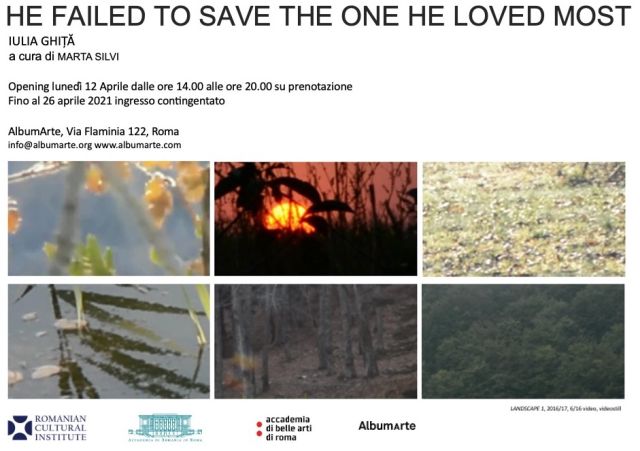 He Failed To Save the One He Loved Most: Iulia Ghiță in mostra all’AlbumArte di Roma