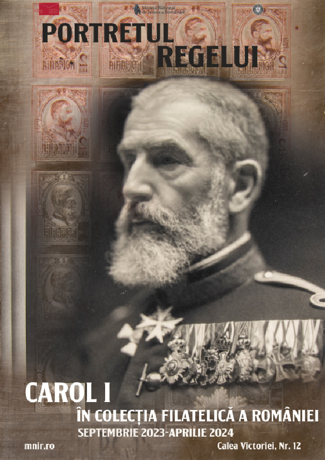 Portretul Regelui Carol I în Colecția Filatelică a României