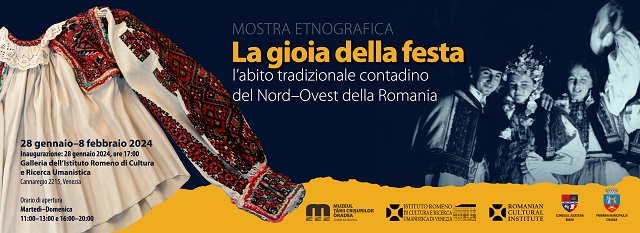 La gioia della festa: l’abito tradizionale contadino del nord-ovest della Romania, a Venezia