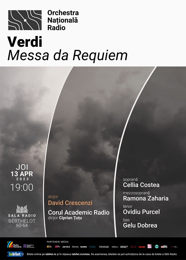 Messa da Requiem di Giuseppe Verdi, concerto di Pasqua a Radio Romania