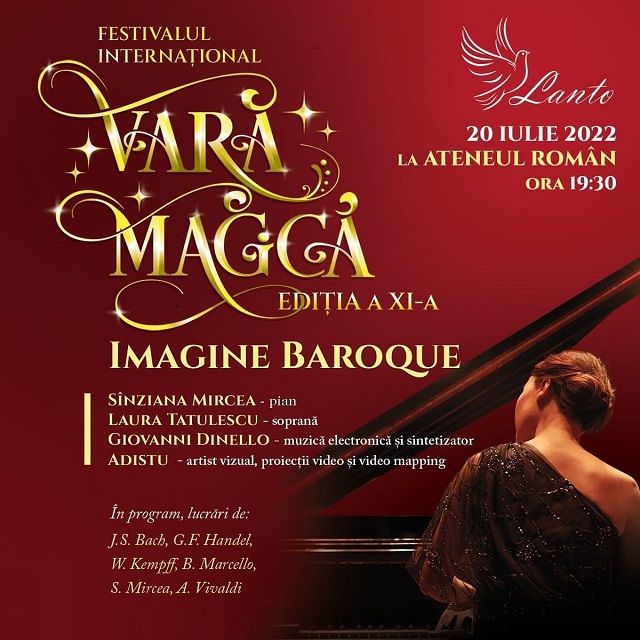 Estate Magica a Bucarest: “Imagine Baroque” con Sînziana Mircea e i suoi ospiti