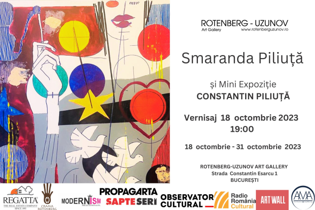 Expoziţie Smaranda Piliuță și miniexpoziție Constantin Piliuță