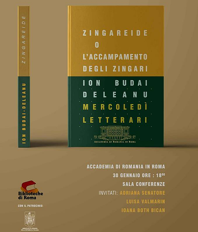 “Zingareide” di Ion Budai-Deleanu, nuovo incontro letterario all’Accademia di Romania