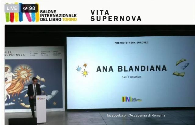 Ana Blandiana, finalista del Premio Strega Europeo 2021