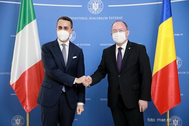 Consultazioni Bogdan Aurescu – Luigi Di Maio, portare avanti la cooperazione consolidata