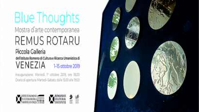 Blue Thoughts, l’artista Remus Rotaru in mostra a Venezia