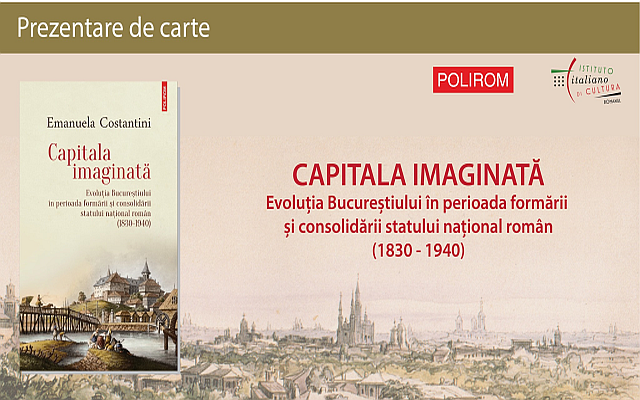 La capitale immaginata da Emanuela Costantini, ora anche in traduzione romena