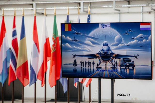 La Feteşti a fost inaugurat Centrul European de Instruire pentru avioanele F-16